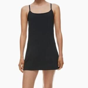 Aritzia TnAction Black Tennis TnaMOVE Spin Dress Extra Small